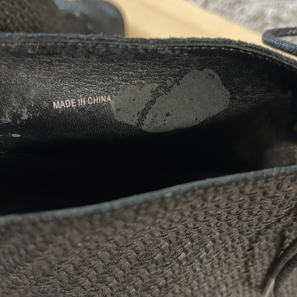 Eileen Fisher Slew Lace Up Booties Peep Toe 9 shoe - Picture 9 of 9